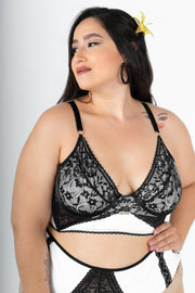 Set Sara Negro/Blanco