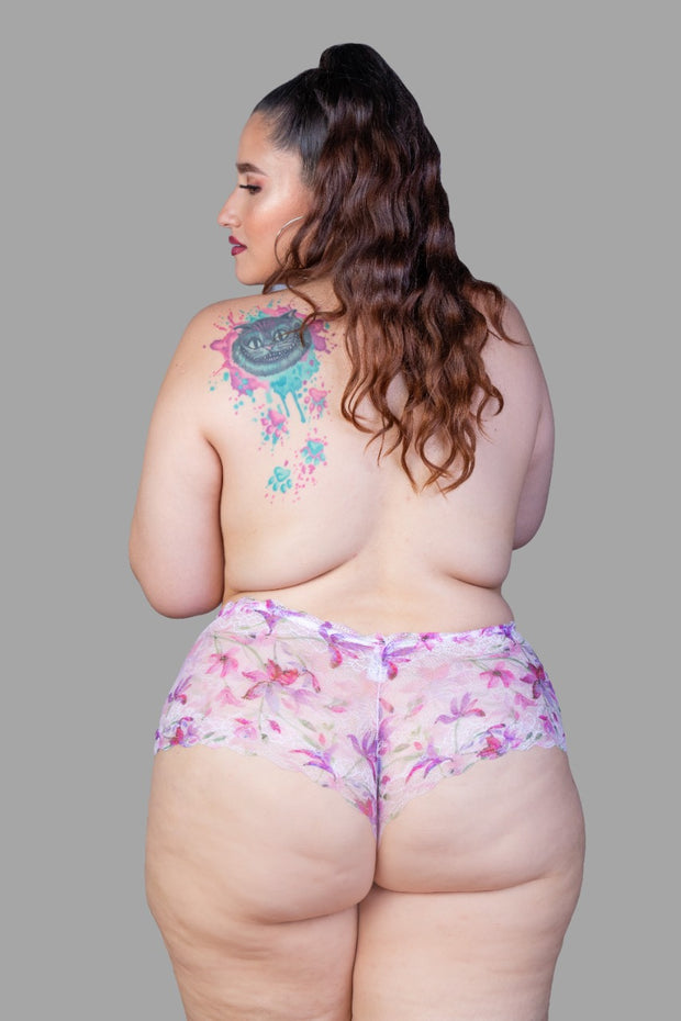 Cachetero  Danna  Floral Lila